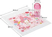 Skater My Melody Kirakira Doll Hand Towel Set with Case Antibacterial 32 x 30.5cm Japan-Made- Japan Figure Store - #1 Bring To You The Best Japanese Goods